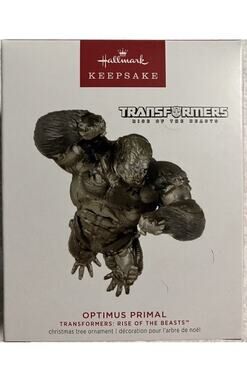 Optimus Primal 2023 Hallmark Keepsake Ornament Transformers Rise of The Beasts